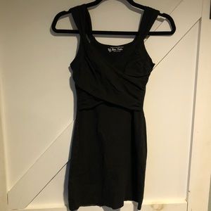 Women’s black mini dress
